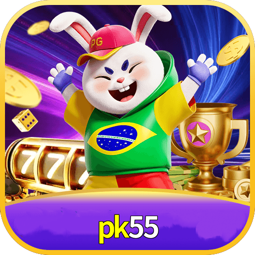 Imagem promocional da pk55 mostrando a plataforma e suas vantagens